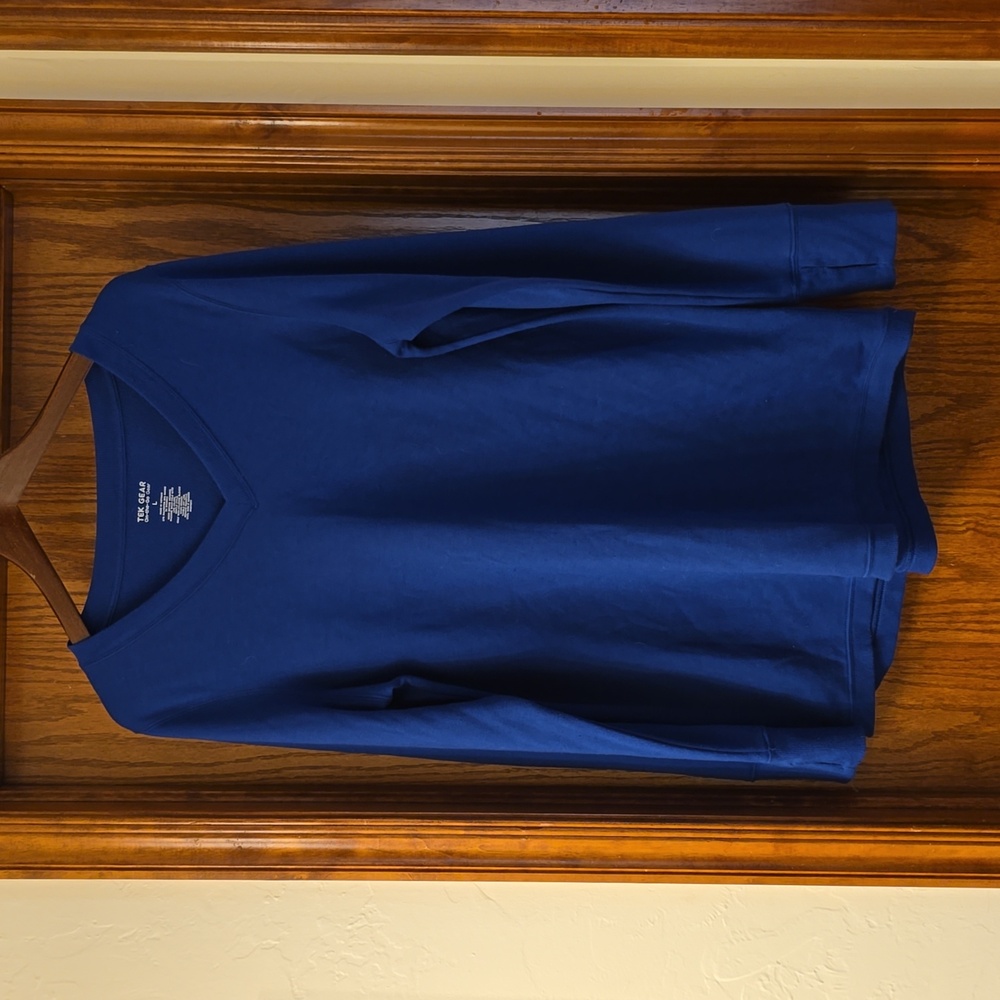 Womens Blue Tunic Top